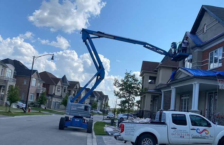 Custom Homes Painting Projects in Peel Region