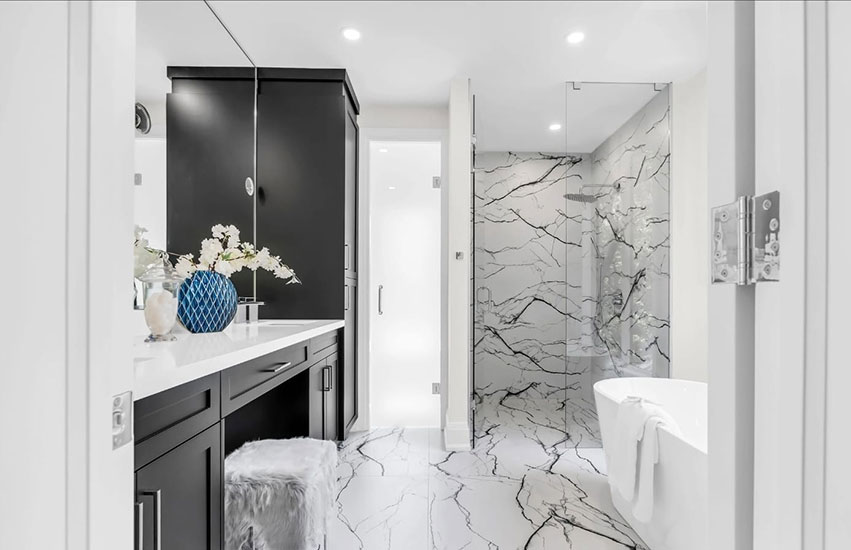 Residential interior painting project in Peel Region